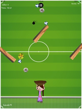 Chhota Bheem &amp; Mighty Raju-Catch the Football Game screenshot