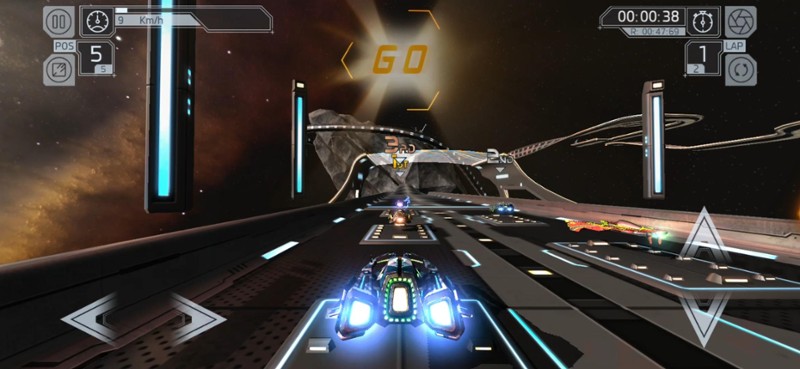 Cosmic Challenge Racing screenshot