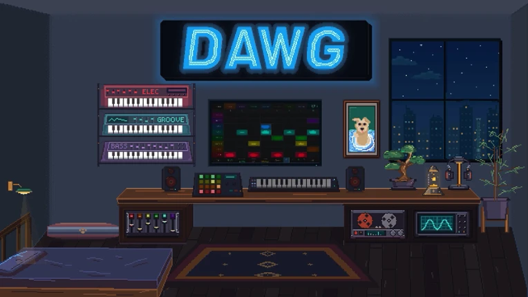 DAWG - Digital Audio Workstation Game Image