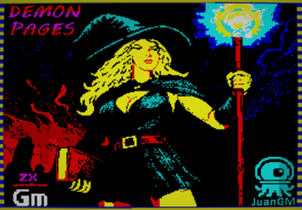 Demon Pages (Zx Spectrum 128K) Image