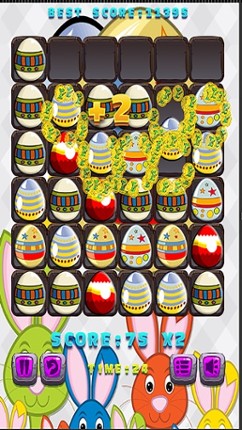 Easter egg matchy game screenshot