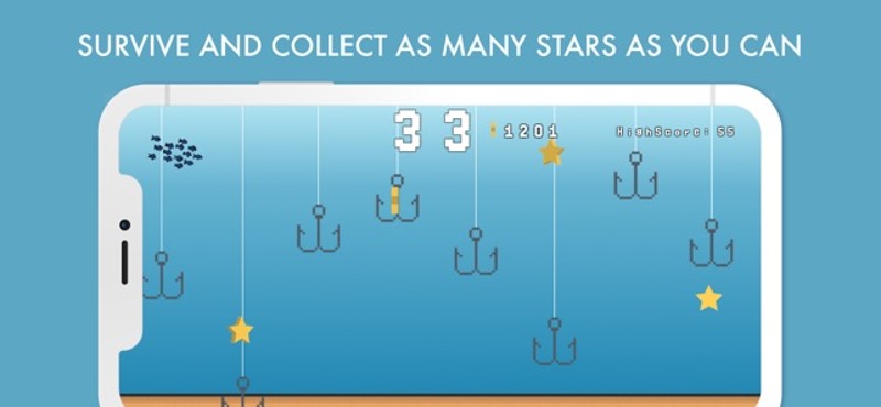 Fish Run - Collect stars screenshot