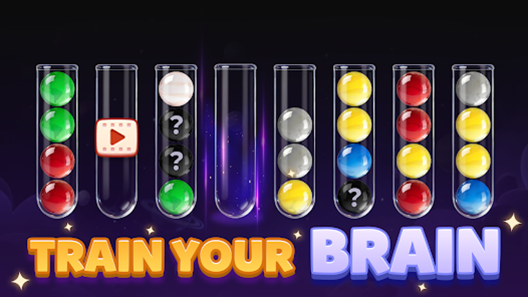 Ballsort - solar system screenshot