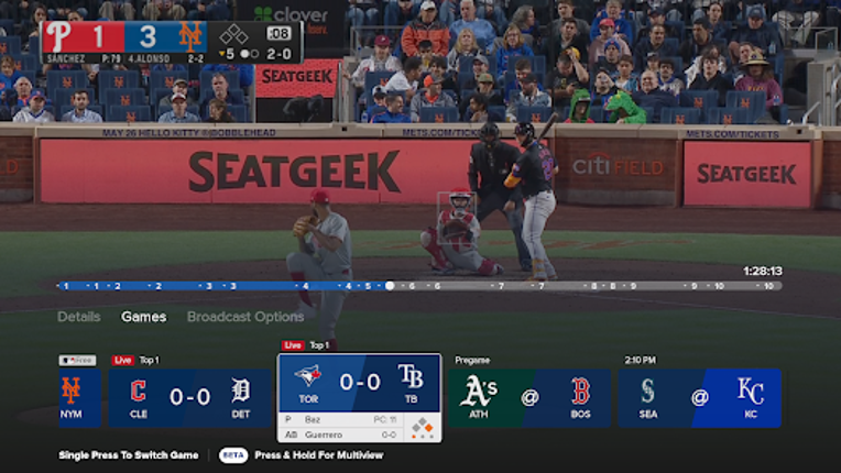 MLB screenshot