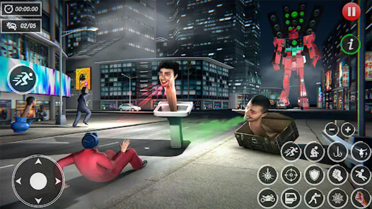 Toilet Games-My Toilet Monster screenshot