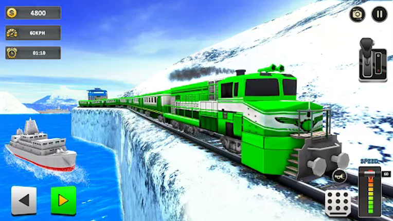 Railway Train Simulator Games screenshot