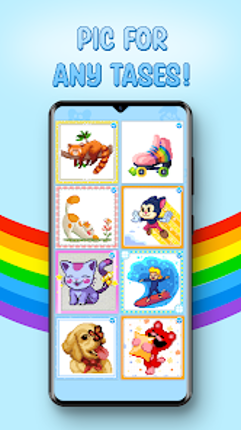 Pixel by Color: Pixel Art screenshot