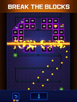 Bricks Breaker Color screenshot