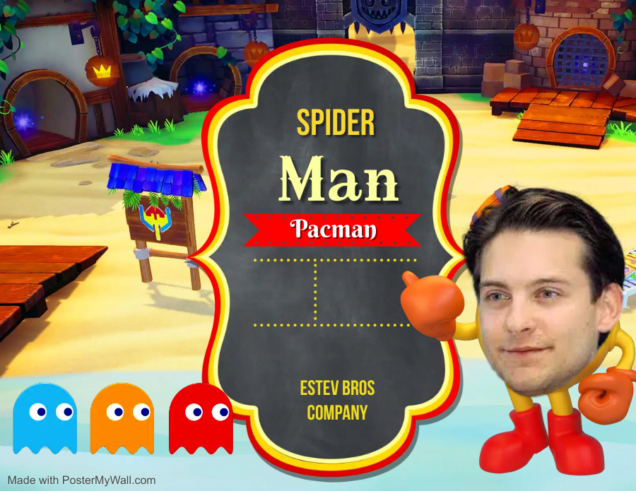 Games like Spider Man Pacman