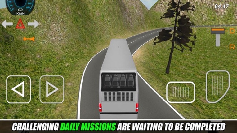 Hill Bus Challenge Level screenshot