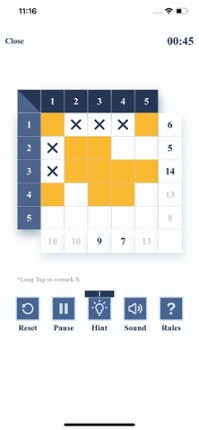 Kakurasu Challenge screenshot