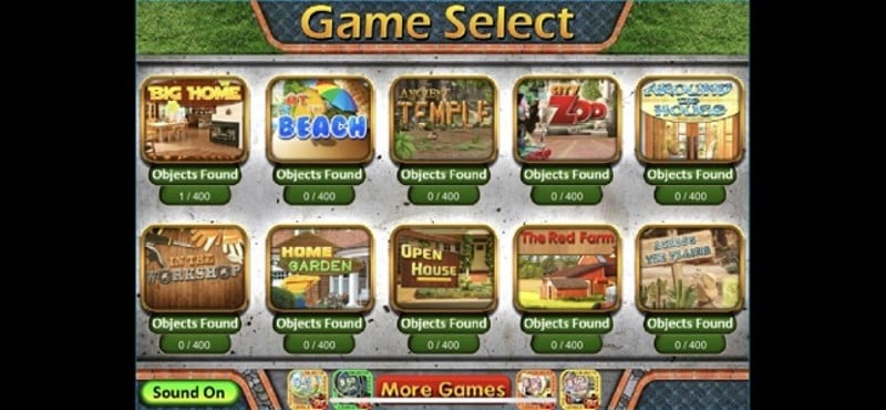 Pack 17 -10 in 1 Hidden Object screenshot