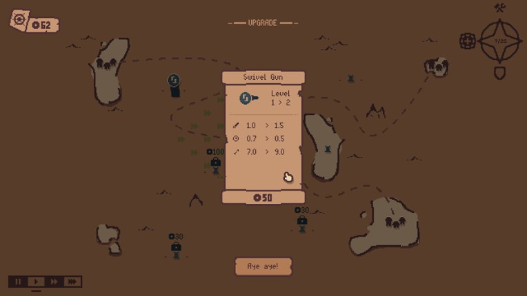 PEW PEW PIRATES - Tower Defense Image
