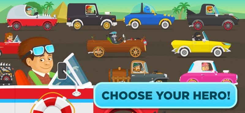 Racing for kids - cars &amp; games screenshot