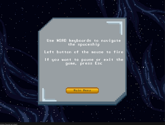 SpaceBlaster! 2D Shooter Game Image