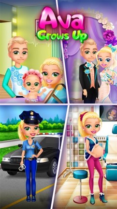 Ava Grows Up - Makeup, Makeover, Dressup Girl Game screenshot