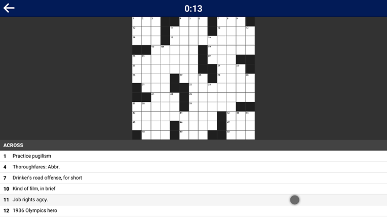 Crossword Puzzles+ : PC & XBOX screenshot