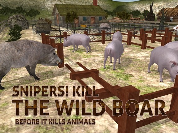Farm Boar Hunter Simulator – Cattle guard & sniper shooting simulation game screenshot