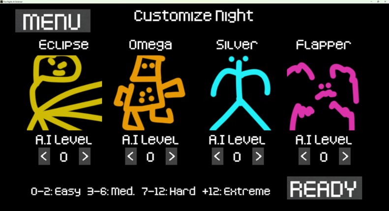 Five Nights At Stickman screenshot