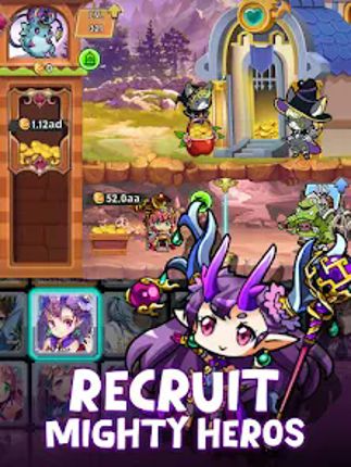 Idle Goddess Angels: Waifu RPG screenshot