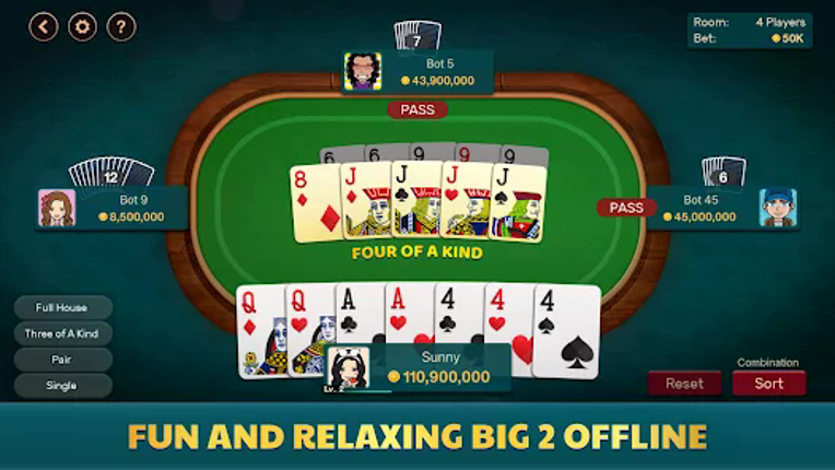 Big 2 Offline - Pusoy Dos Image