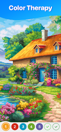 Hey Color Paint by Number Art Image