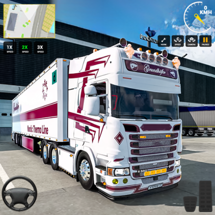 European Truck Driving Game Image