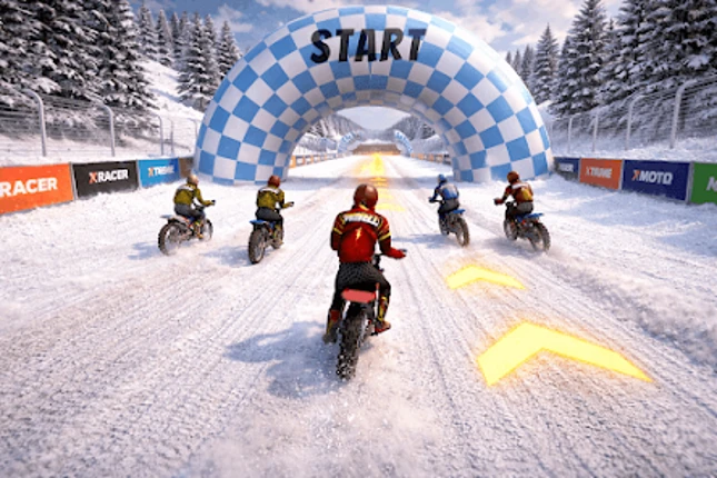 Dirt Bike Motocross Racing Image