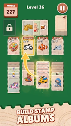 Stamp Solitaire: Card Matching Image