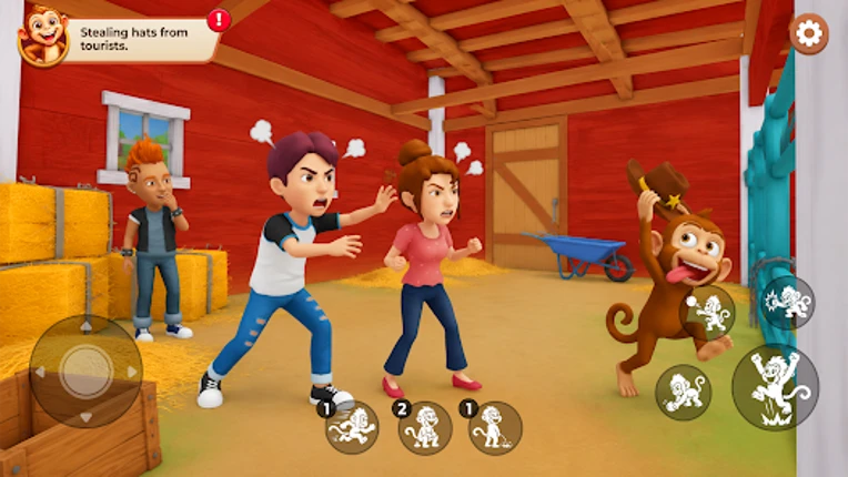 Cheeky Monkey: Farm Pranks screenshot