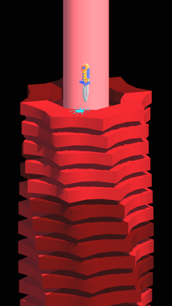3D Helix Jump Ball Image