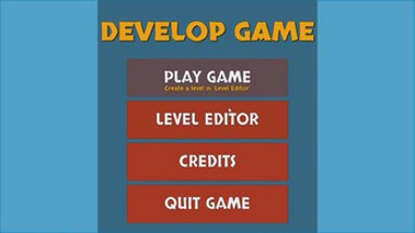 Develop Game Image