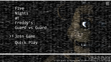 Five Nights At Freddy's: Guard Vs Guard (Online) Image