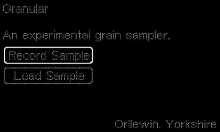 Granular screenshot