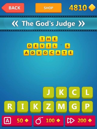 Guess the Movie. Flipwords screenshot