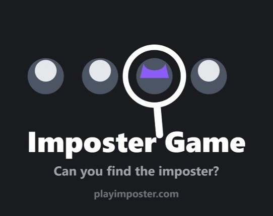 Imposter Game Generator - Free Online Party Game Image