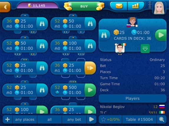 Online Sevens LiveGames Image