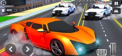 Police Chase Gangster Car Race Image