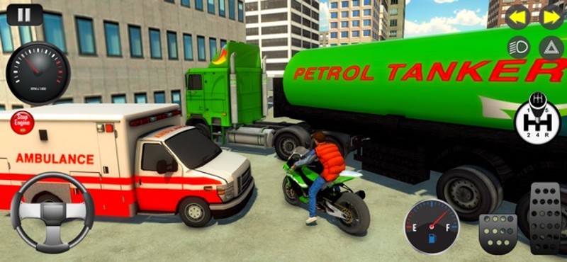 Real Service Truck Drive City screenshot