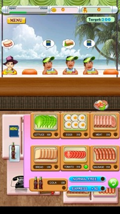Sandwiches Maker Free - Cooking Games Time Management : the Best ingredients making Fun Game for Kids and girls - Cool Funny 3D meal serving puzzle App - Top Addictive Sandwich cookery Apps screenshot