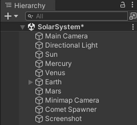 Solar System screenshot