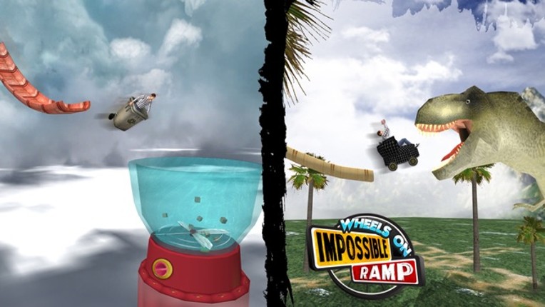 Wheels On Impossible Ramp screenshot