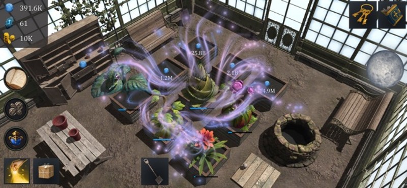 Wizards Greenhouse Idle screenshot