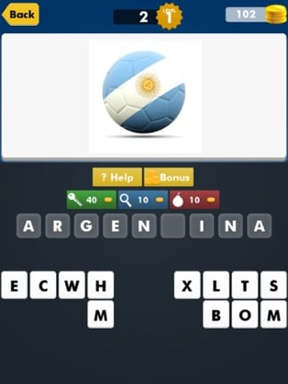 AAA Guess Flag ~  Football Soccer 2K15 Team Quiz Trivia screenshot