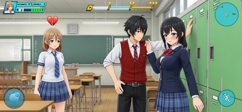 Anime Girl High School Life screenshot