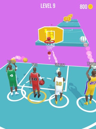 Basket Race screenshot