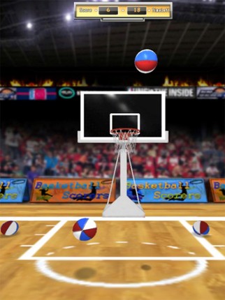 Basketball Hoops 3D Image