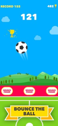 Bounce Finger Soccer screenshot