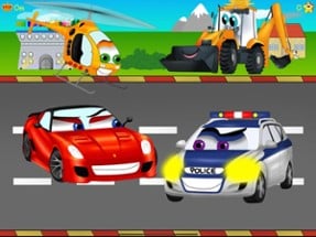 Cars Road Race Kids Game Image