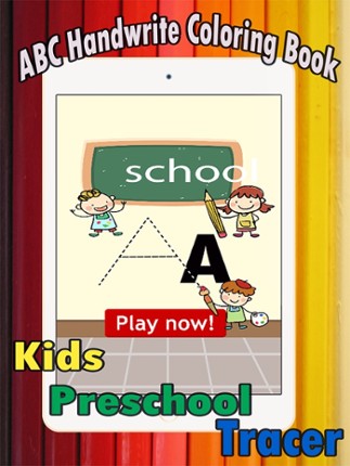 Coloring Book: ABC Spanish page game for kids screenshot